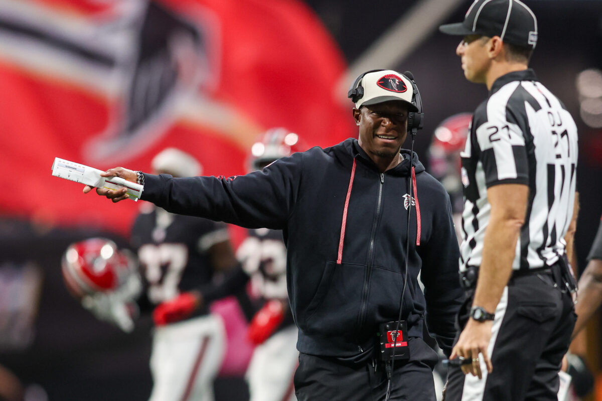 Raheem Morris discusses Falcons’ complementary win over Cowboys