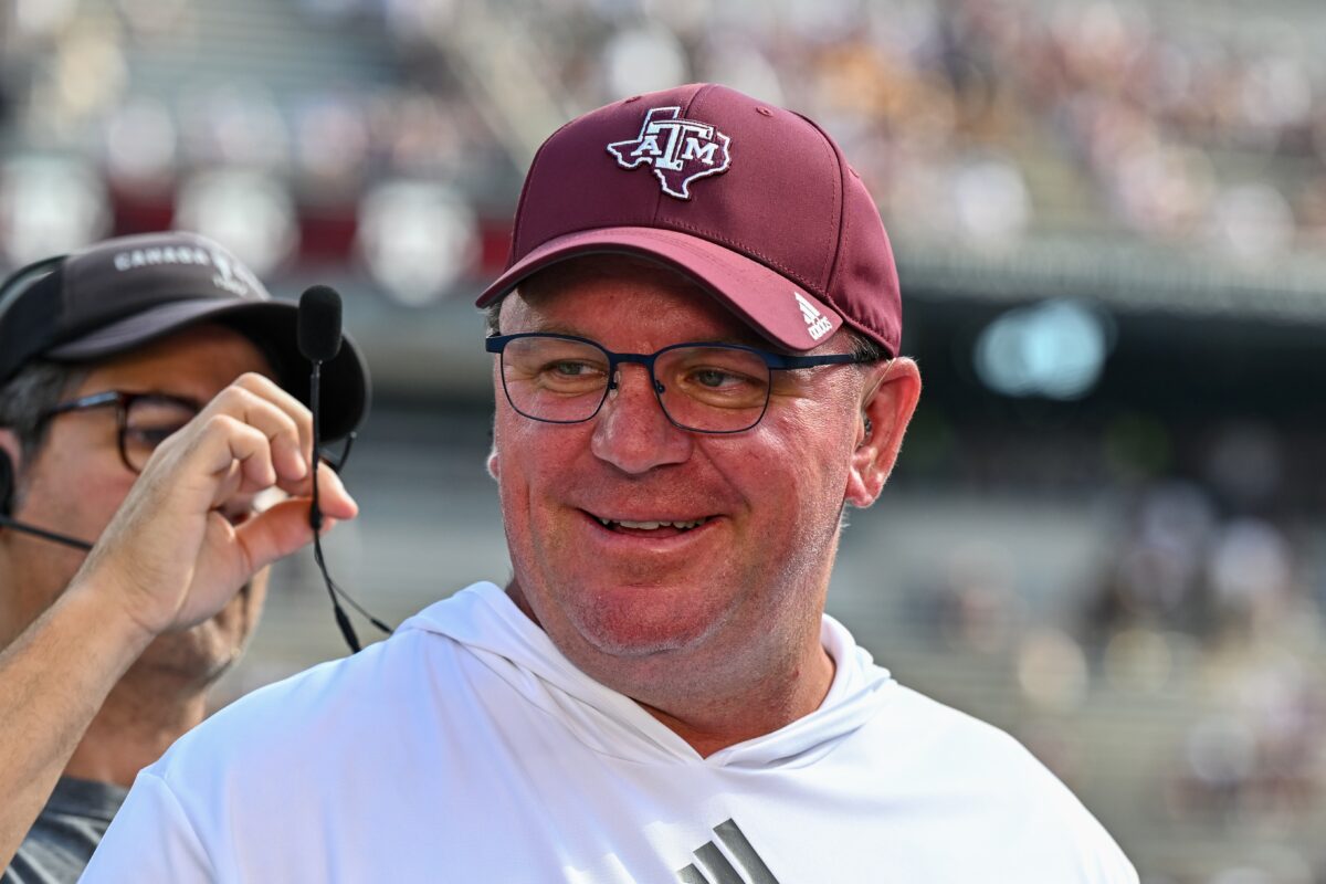 Texas A&M head coach proclaims he’s ‘not trying to be the best Mike Elko football program’