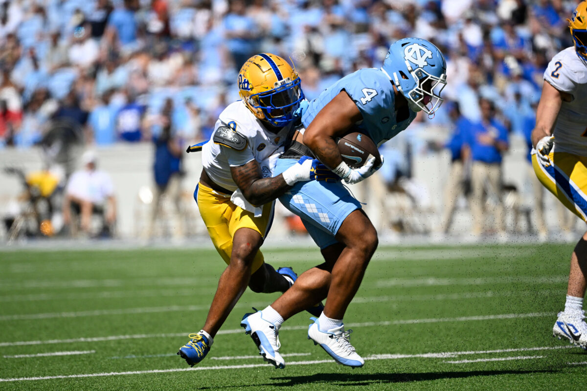 Which UNC running back will redshirt remainder of 2024 season?