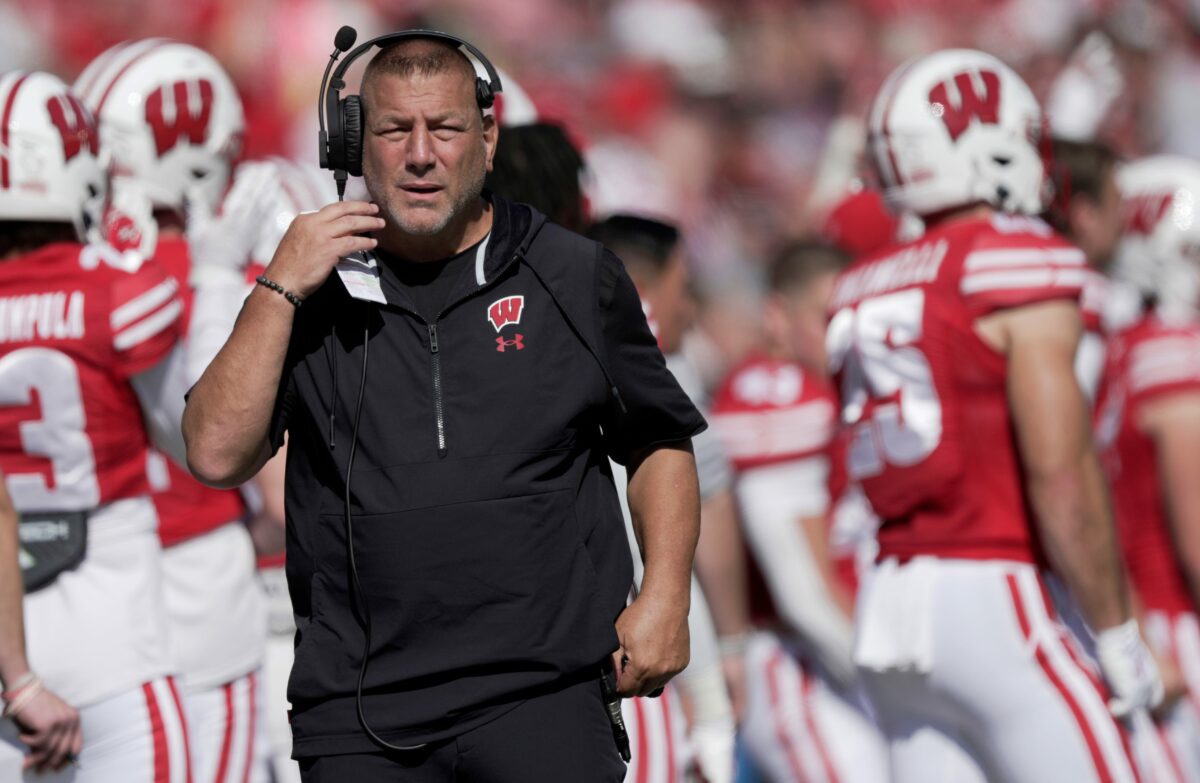 BREAKING: Wisconsin fires offensive coordinator Phil Longo