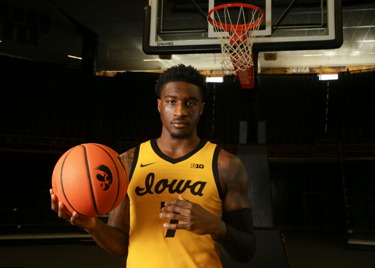 Iowa basketball forward sidelined ahead of season opener