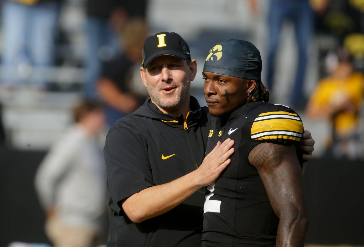 Kirk Ferentz credits Tim Lester for revamping Iowa’s offensive line, ground game