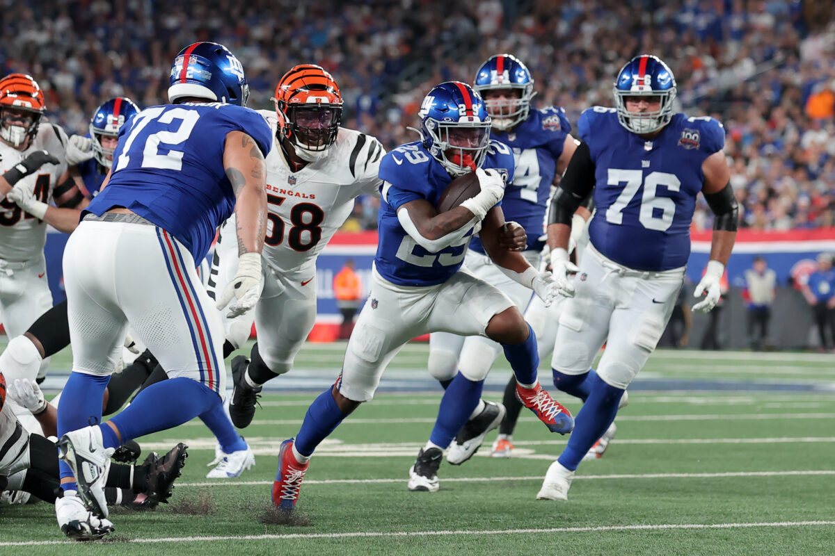 Giants’ Tyrone Tracy Jr. named a late-round pick who is overperforming