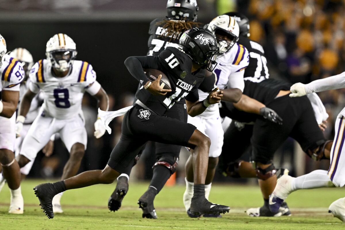 Nick Saban breaks down Texas A&M’s offense with QB Marcel Reed under center