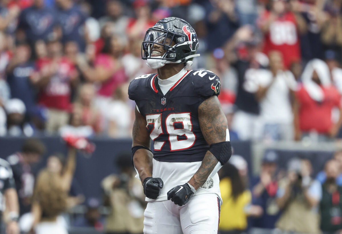 Texans RB Joe Mixon receives promotion following hot start