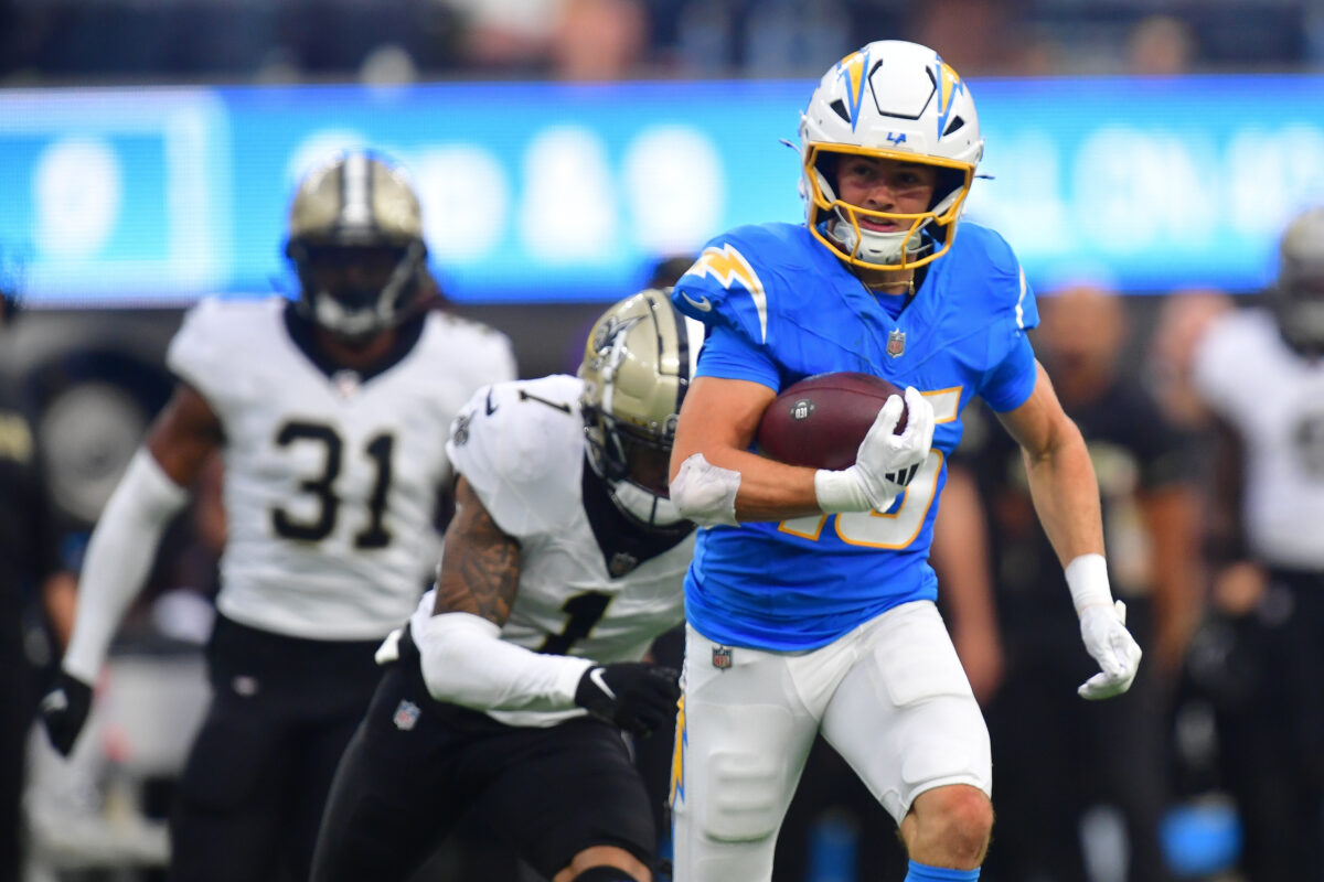 Rookie Ladd McConkey proving to be the top receiver for Chargers