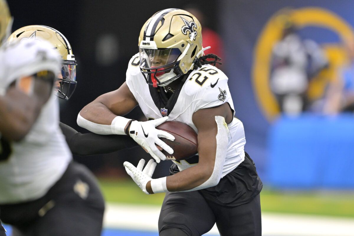 Saints running back lost to injured reserve with new hamstring injury