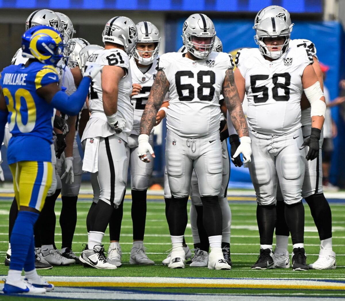 Raiders to field 6th different starting OL of the season Week 11 vs Dolphins