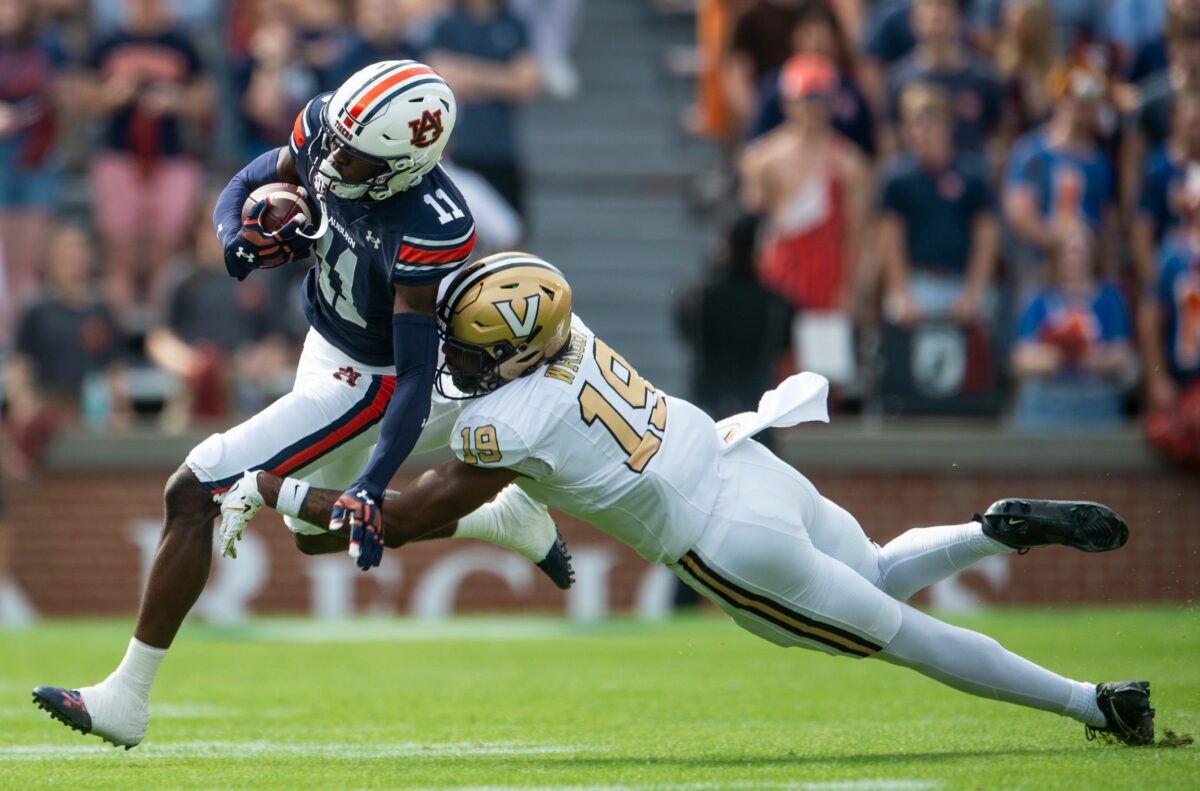 Where does Auburn stand in USA TODAY Sports re-rank ahead of ULM game?