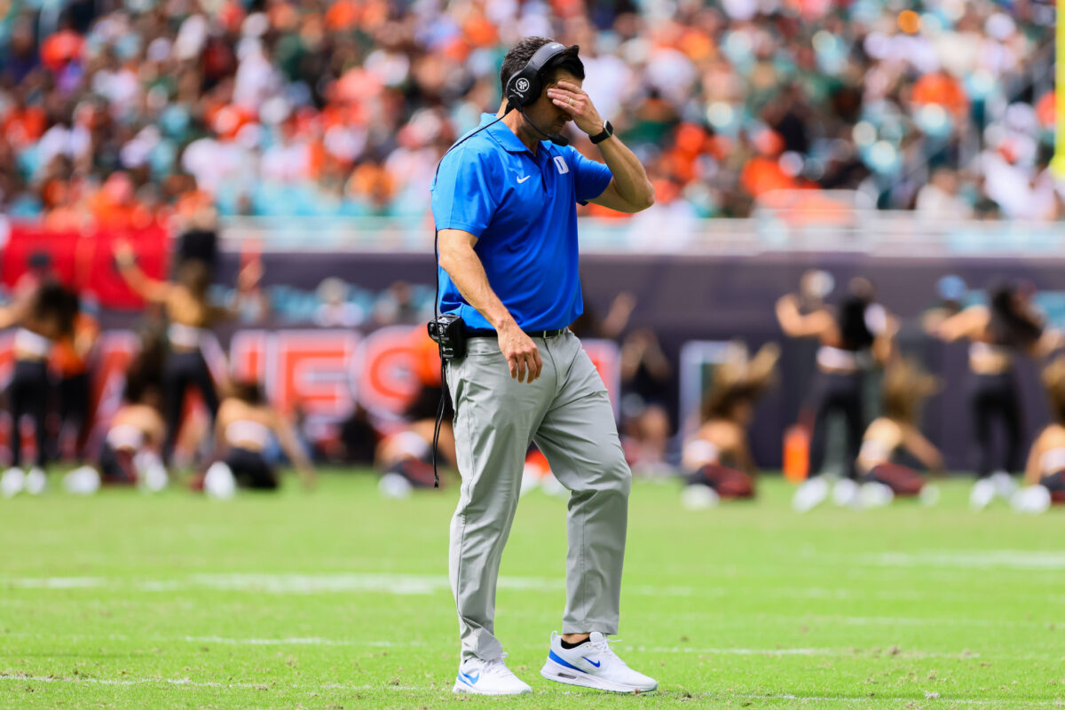 The best Duke football photos from the Week 10 loss against Miami