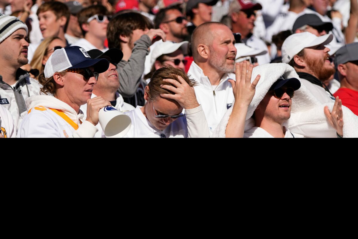 Penn State player apologizes to fans after big loss to Ohio State