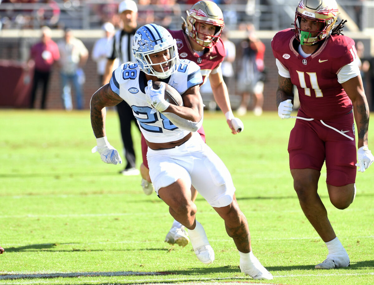 UNC star Omarion Hampton one of just 16 nominated for prestigious POTY Award