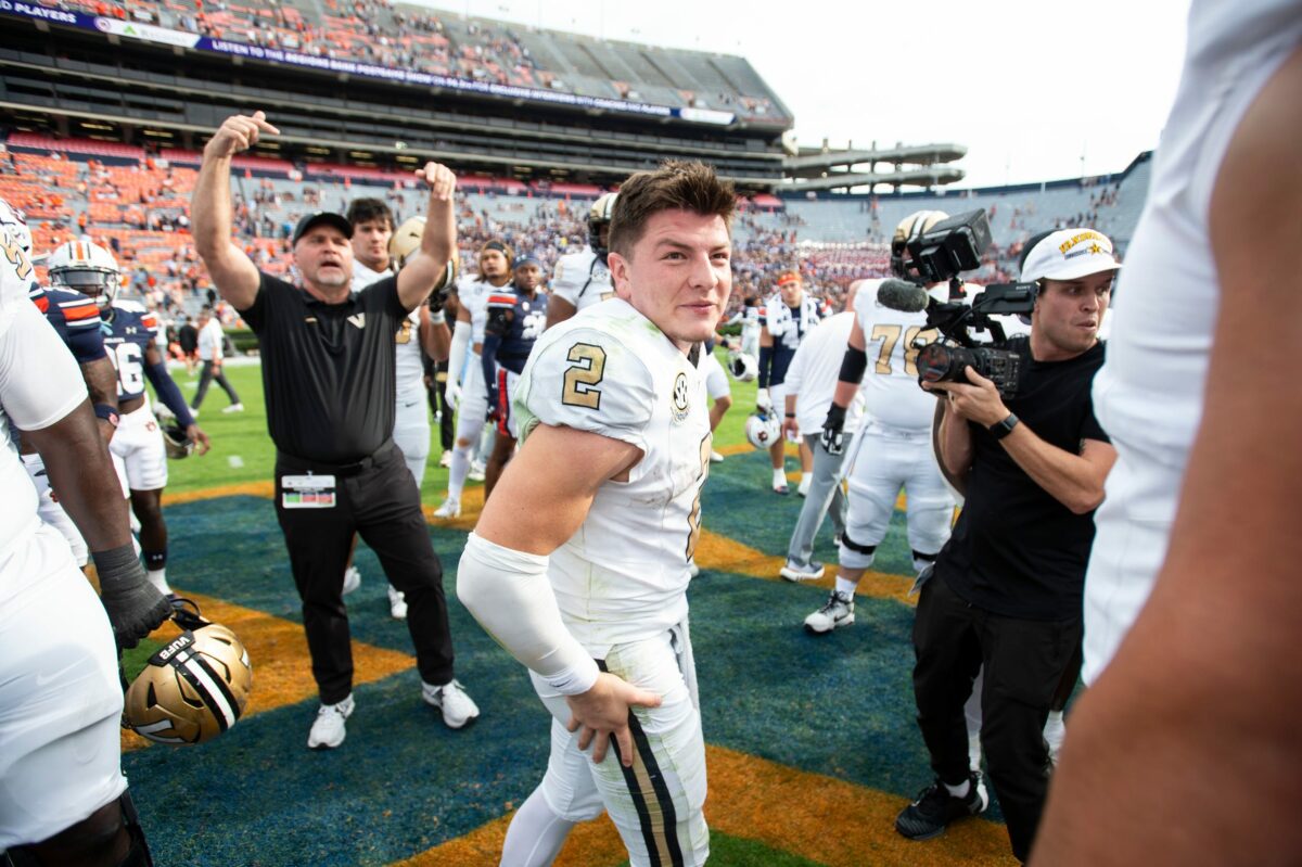 Vanderbilt QB Diego Pavia made Auburn ‘pay’ on Saturday