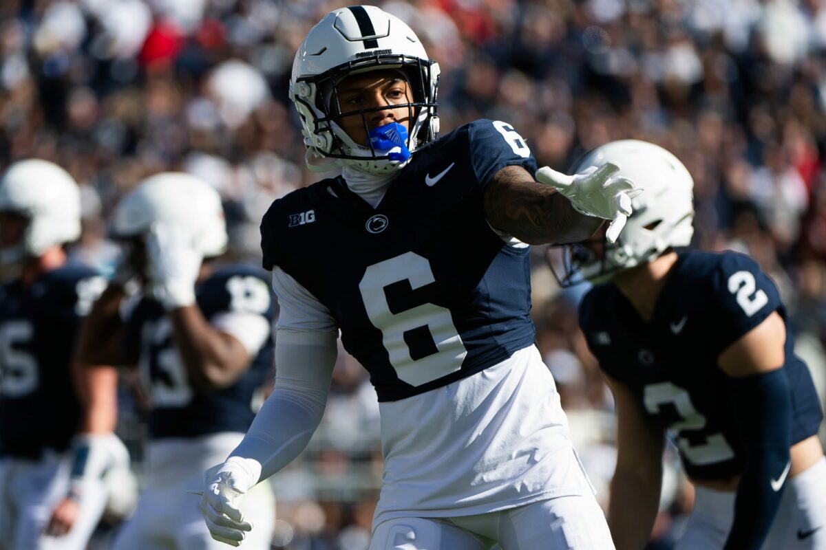 Where is Penn State ranked in the AP Top 25 after losing to Ohio State?