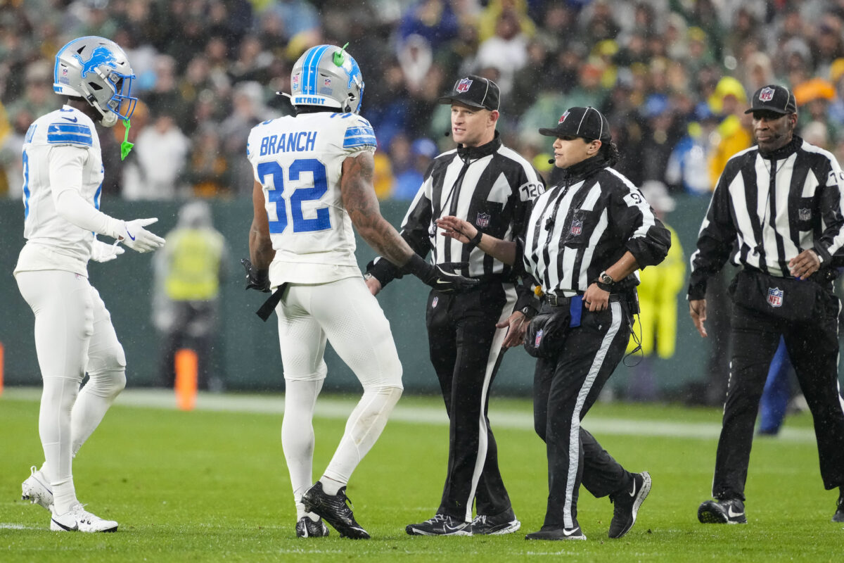 Brian Branch fined for his ejection against the Packers