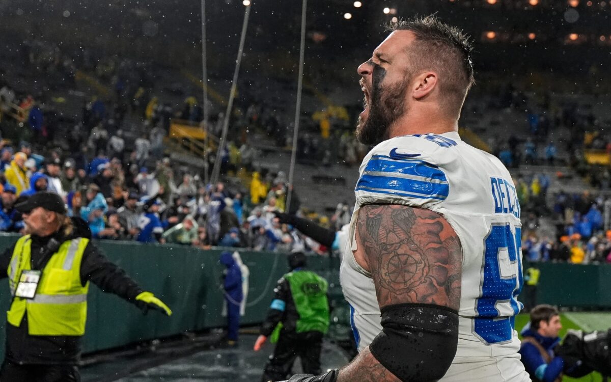 Lions options for replacing injured Taylor Decker vs the Texans