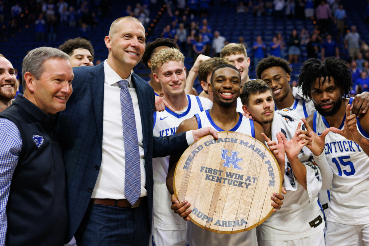 The best pictures from Kentucky’s opening night win over Wright State