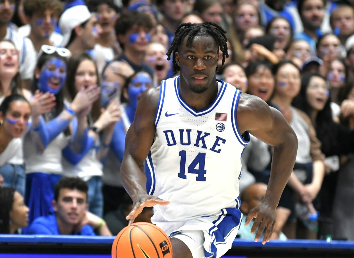 The Duke Blue Devils are heavily favored to beat Kentucky, per ESPN BPI