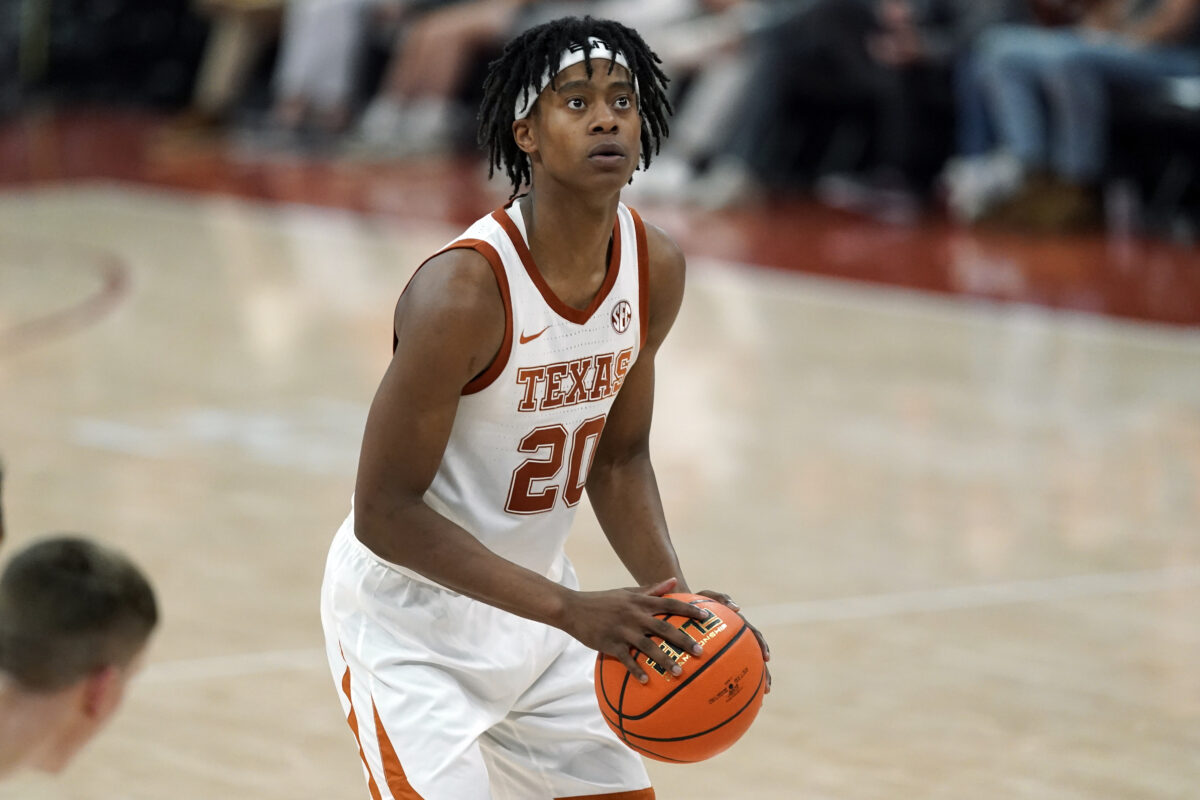 Tre Johnson earns first weekly award of Longhorns career