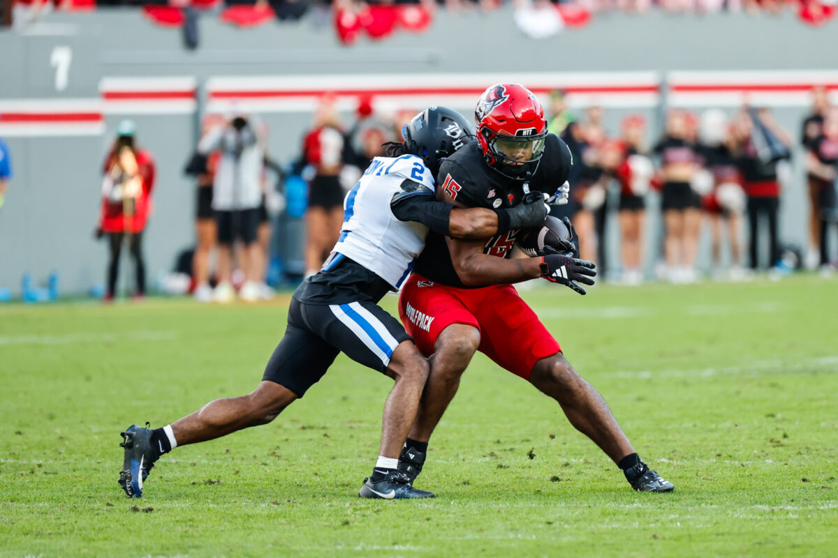 Maalik Murphy and the Duke defense spoils NC State’s senior night with 29-19 victory