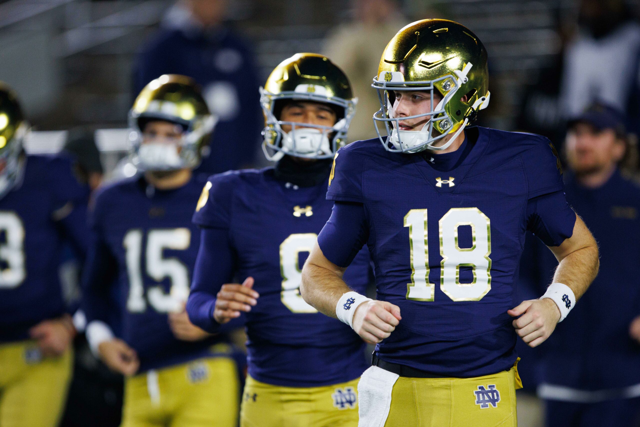 Notre Dame Week 11 highlight — the backups are getting it done