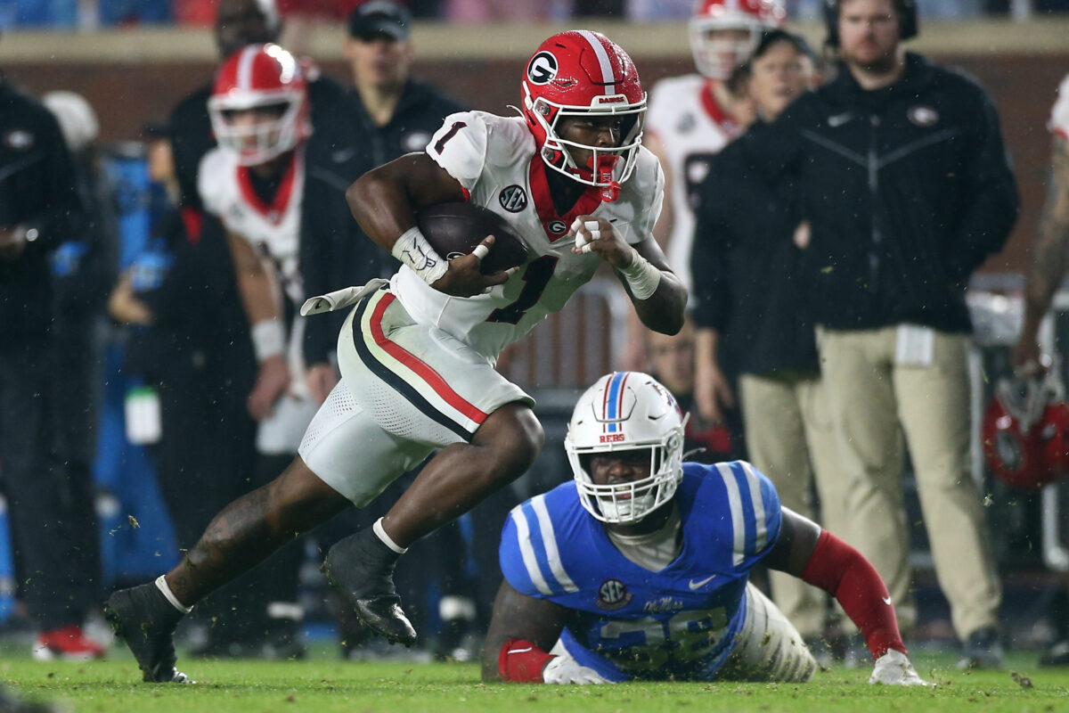 Will Trevor Etienne play vs. Tennessee? Injury updates for Georgia RB