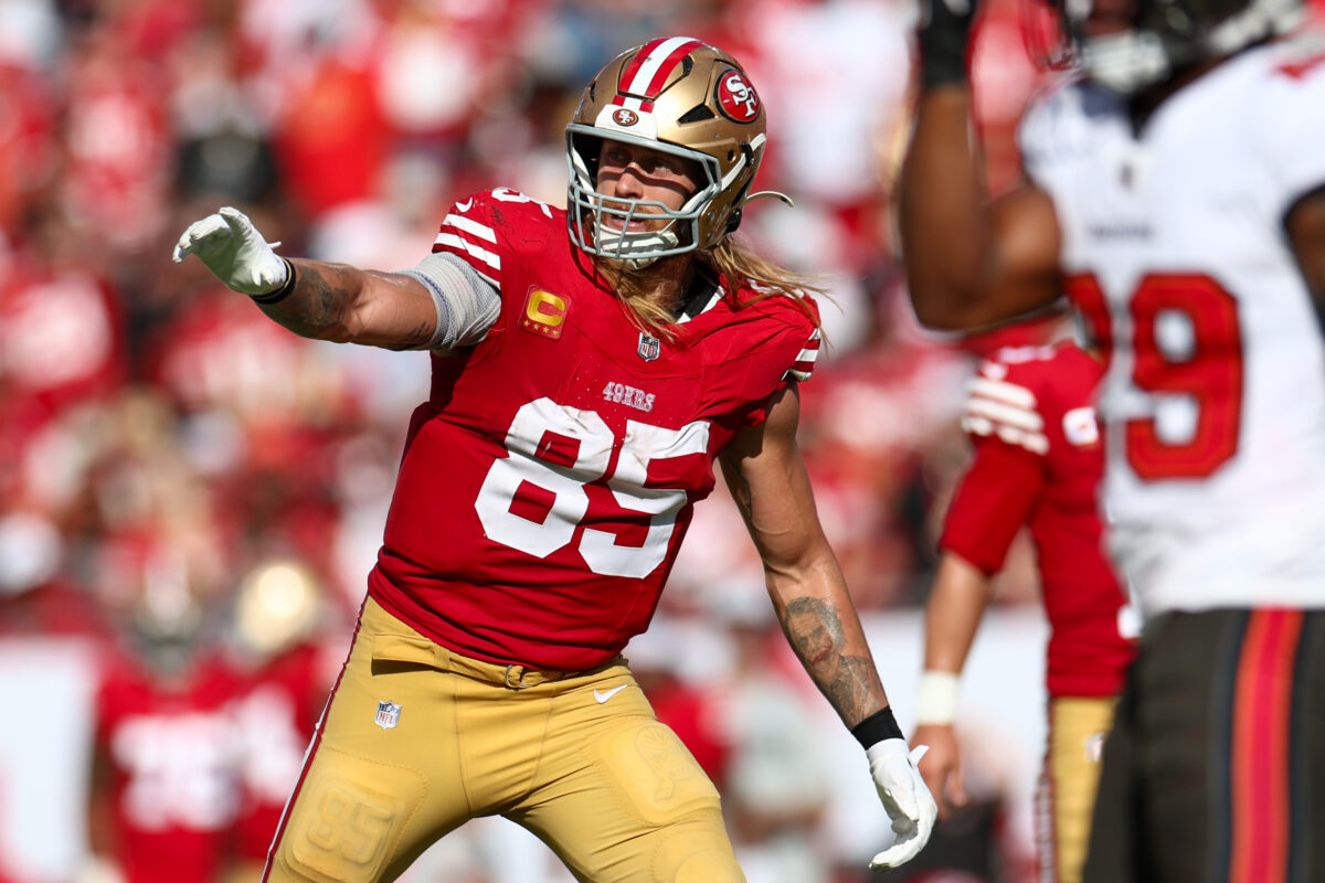 49ers injury update: George Kittle inactive vs. Seahawks