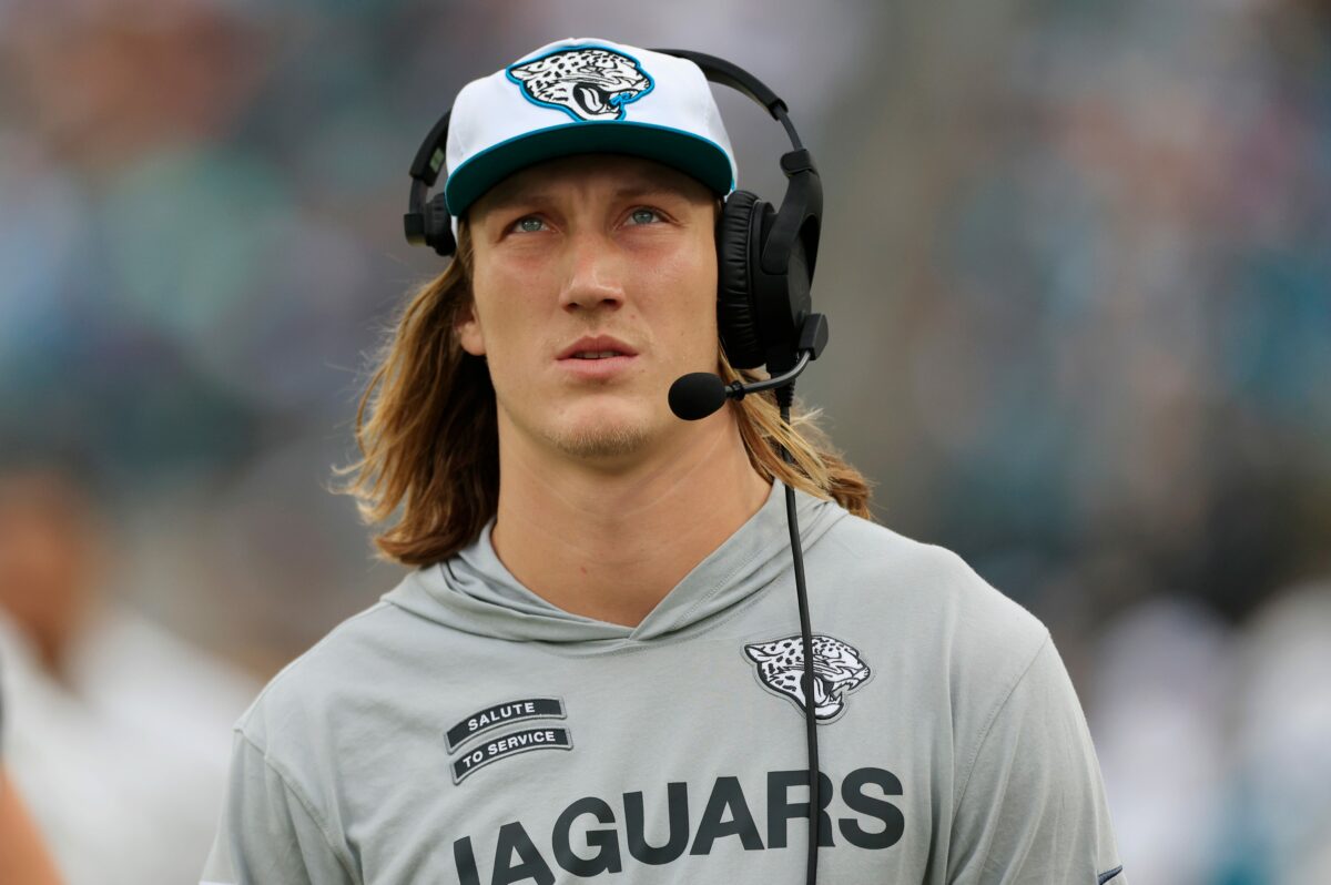 Jaguars QB Trevor Lawrence ruled out vs. Lions