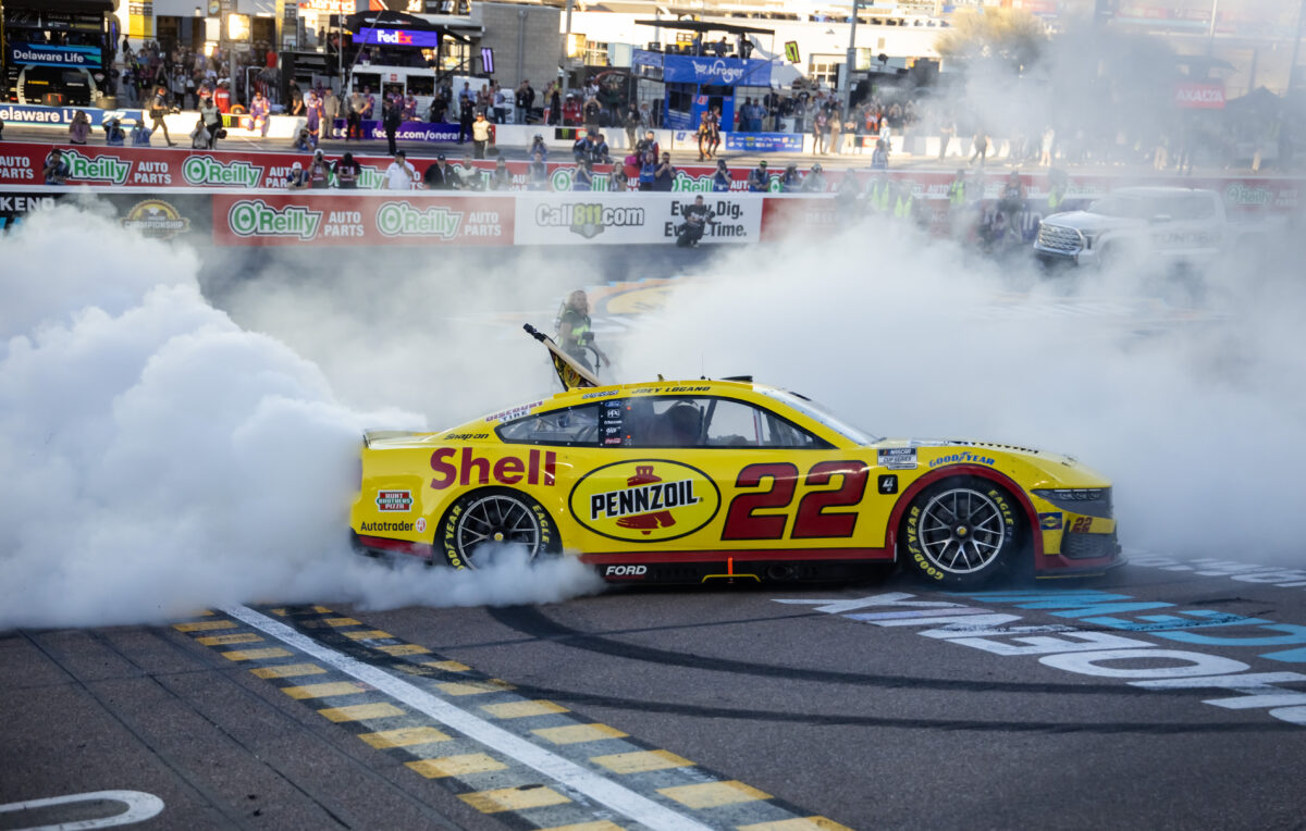 Joey Logano wins the 2024 NASCAR Cup Series championship at Phoenix