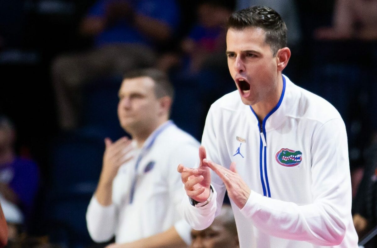 Todd Golden talks game, Title IX investigation after Gators’ third win