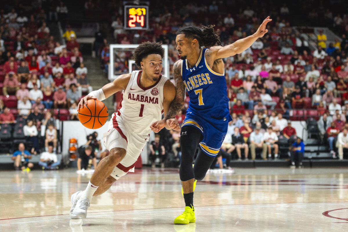 Photos from Alabama’s win over McNeese Cowboys