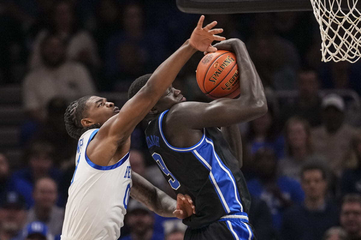 Duke basketball drops from the top 10 of the AP Poll after Kentucky loss