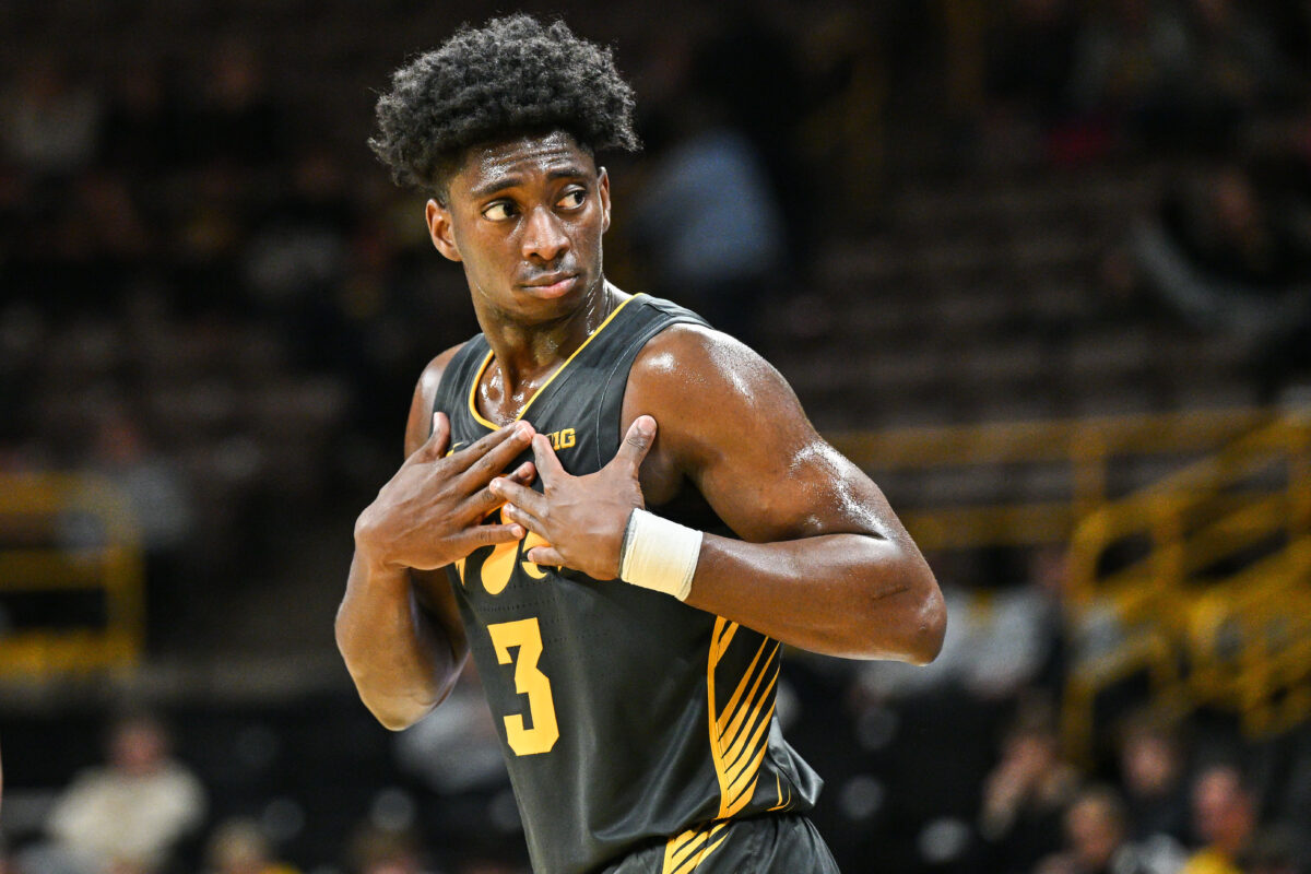 Iowa basketball begins 2024-25 on ESPN’s bracketology bubble