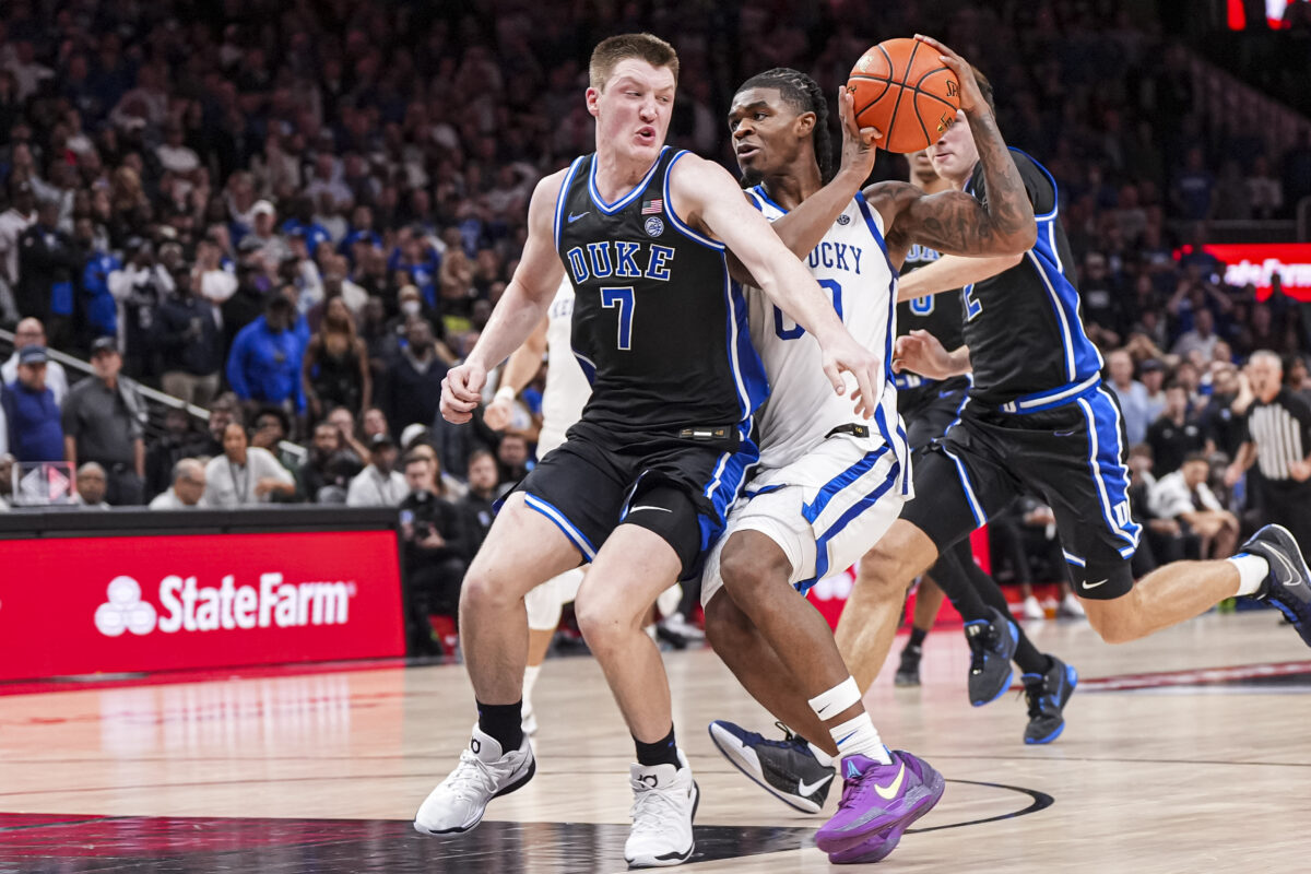 Duke basketball drops two spots to fifth in KenPom rankings after Kentucky loss