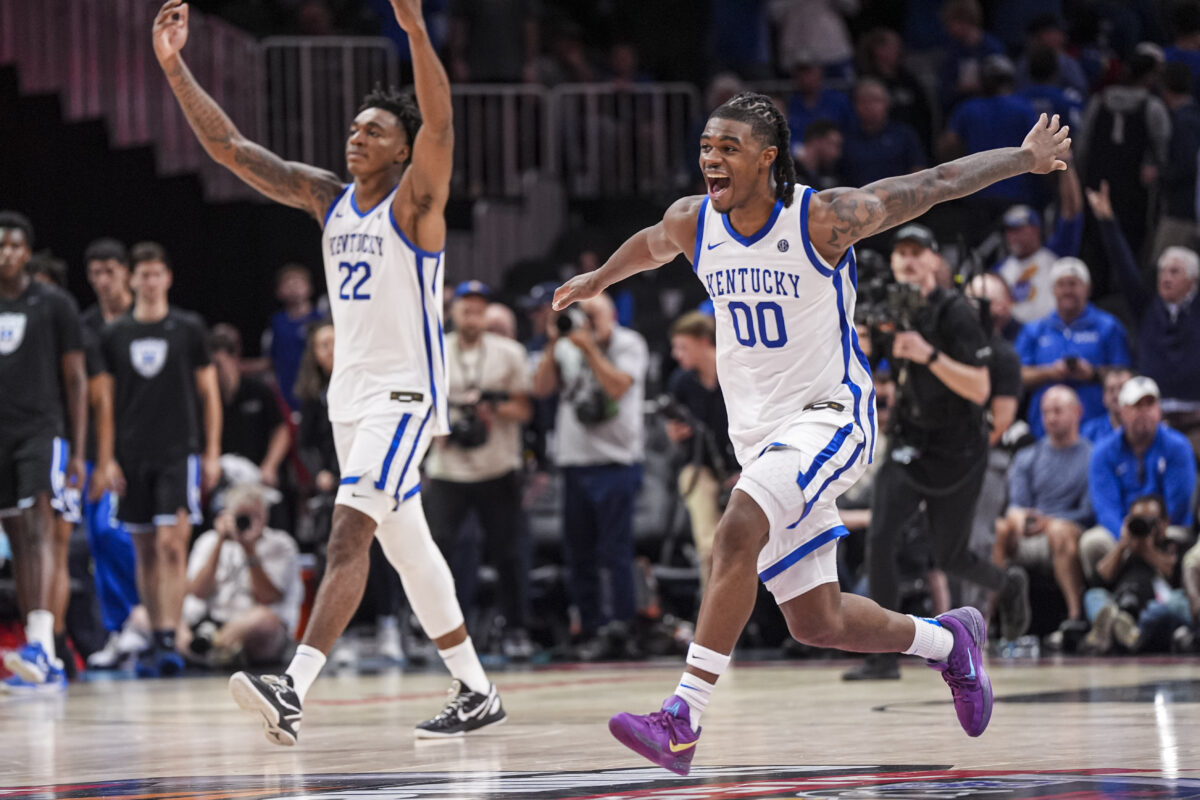 The best photos from Kentucky’s huge win over Duke Tuesday night