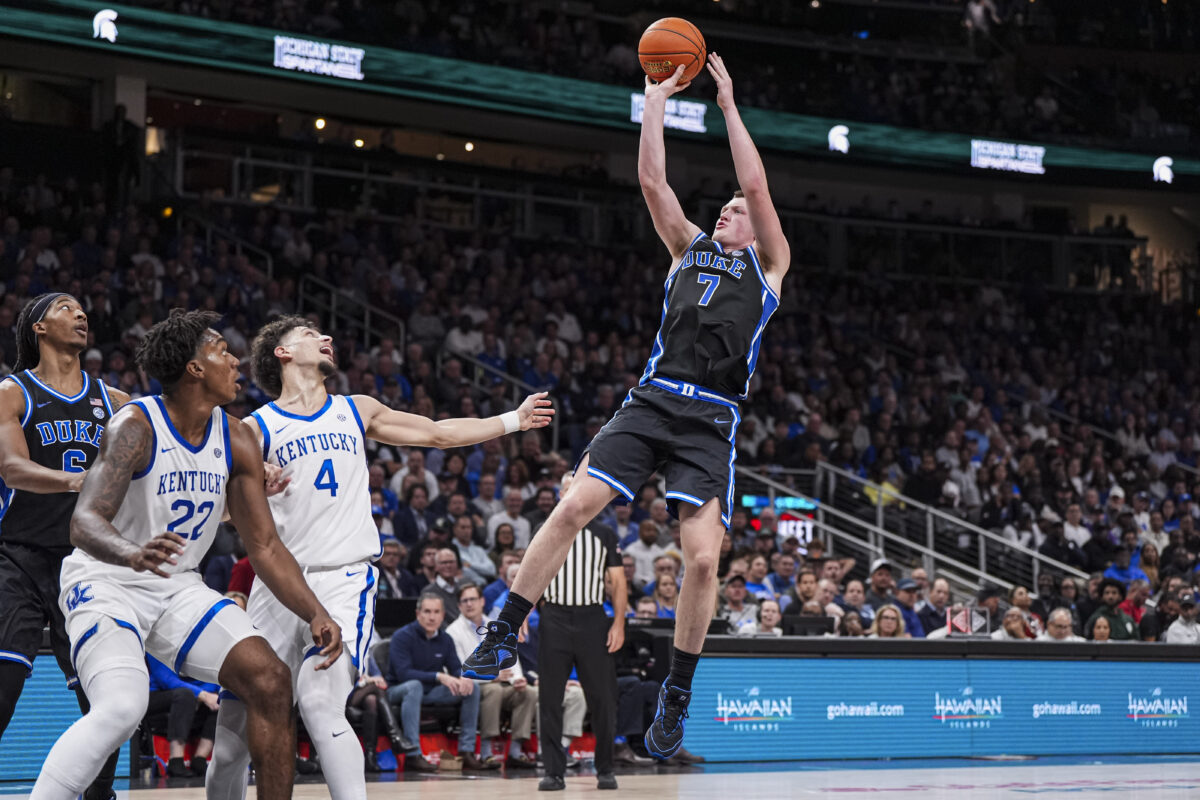 Outside of Cooper Flagg, Duke scored two points in the last 10 minutes against Kentucky