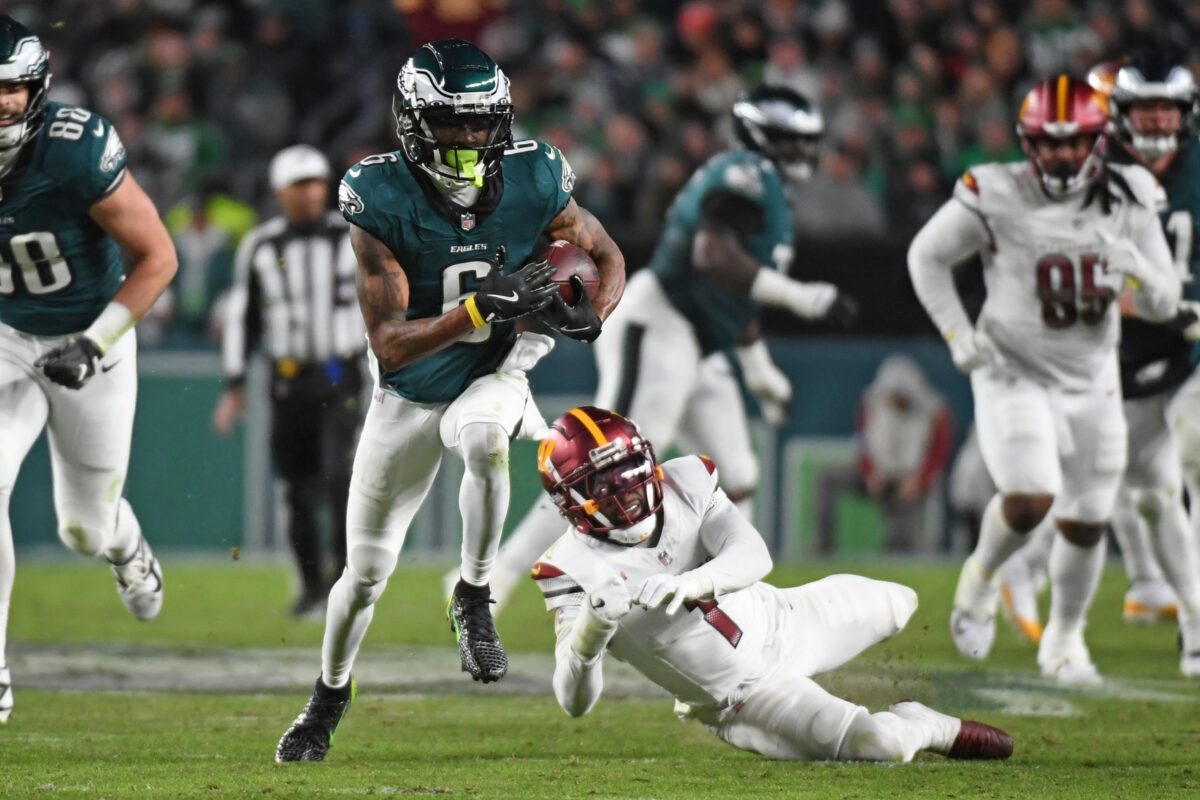 DeVonta Smith injury update: Eagles star WR has been ruled out vs. Rams in Week 12