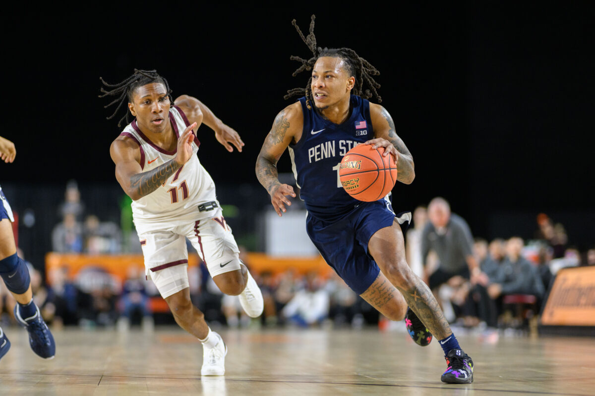 Ace Baldwin Jr. records double-double as Penn State blows out Virginia Tech