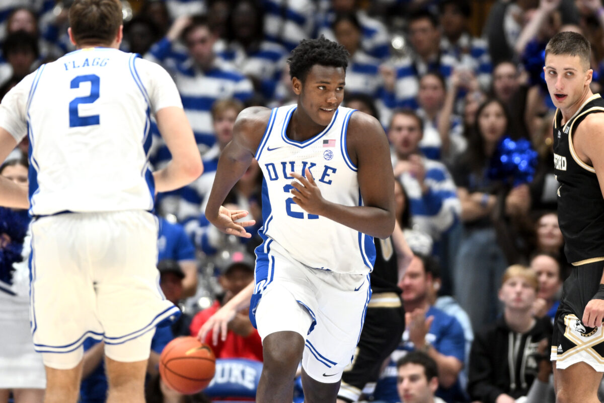 What Duke basketball coach Jon Scheyer had to say about Patrick Ngongba’s debut