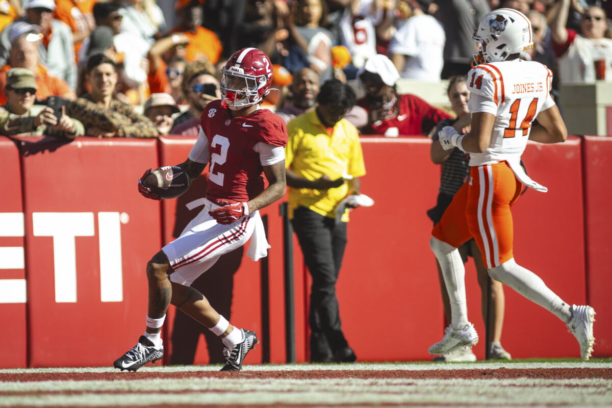 Jalen Milroe, Alabama offense stay hot in explosive first half against Mercer