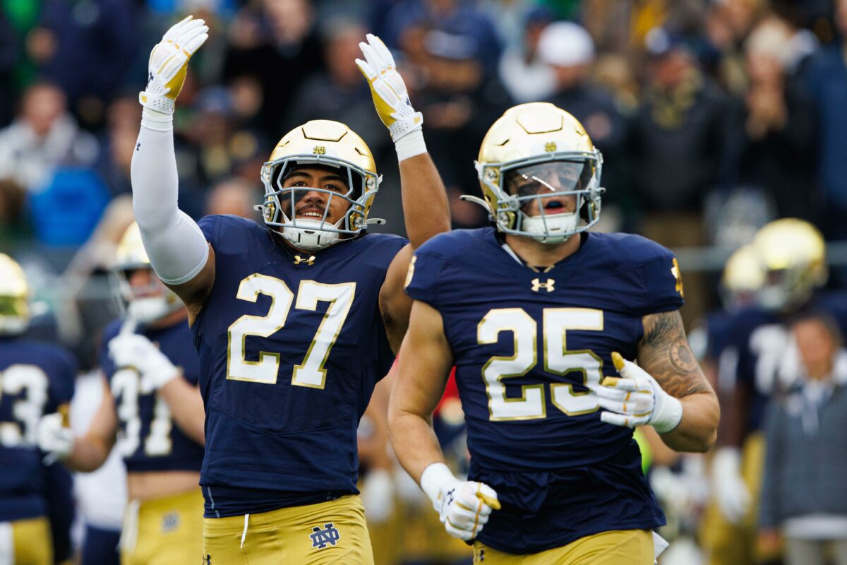 Notre Dame football impresses in Senior Day win over Virginia