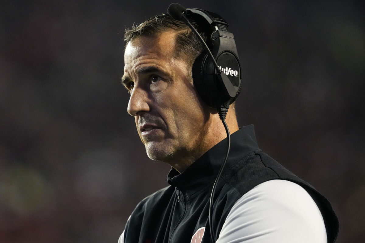 Postgame encounter between Wisconsin head football coach, Nebraska assistant goes viral