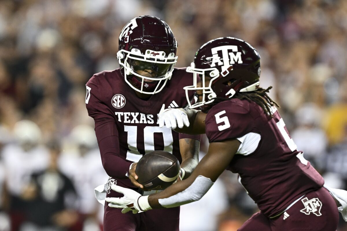 Here are the best photos from Texas A&M’s big home win over New Mexico State