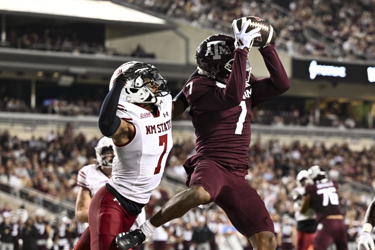 Will Texas A&M WR Moose Muhammad III step up after Cyrus Allen’s season-ending injury?