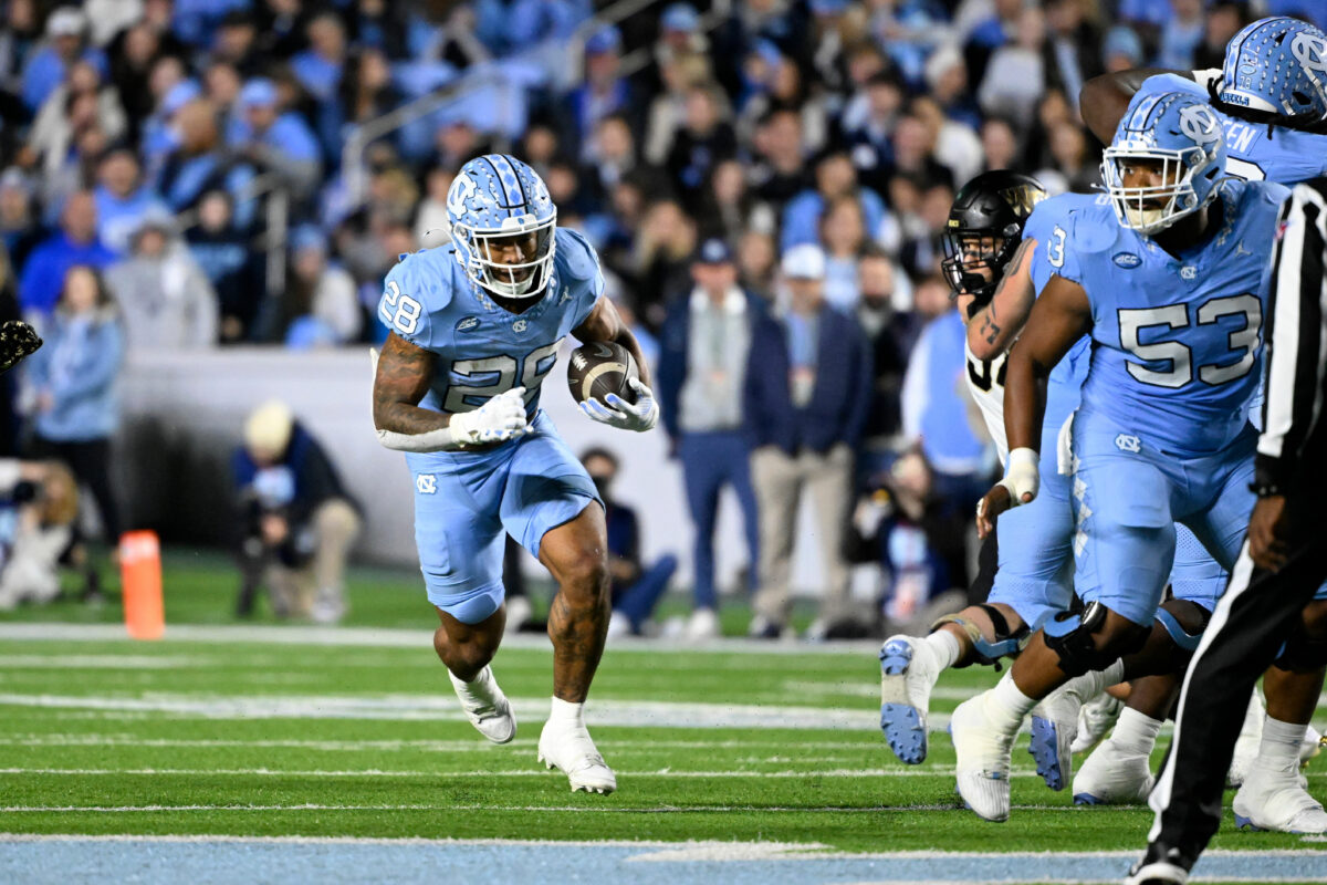 Omarion Hampton’s big night, second-half defense helps UNC beat Wake Forest and extend bowl streak