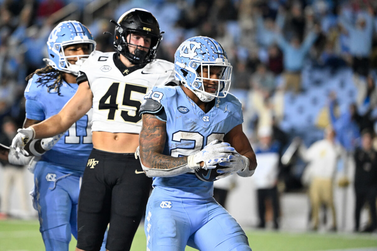 UNC star Omarion Hampton one of just 10 Semifinalists for prestigious Running Back Award