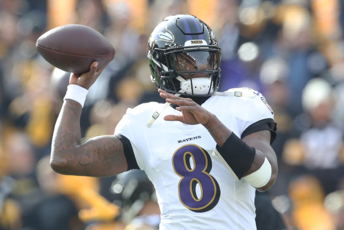 Lamar Jackson’s career struggles against the Steelers continue