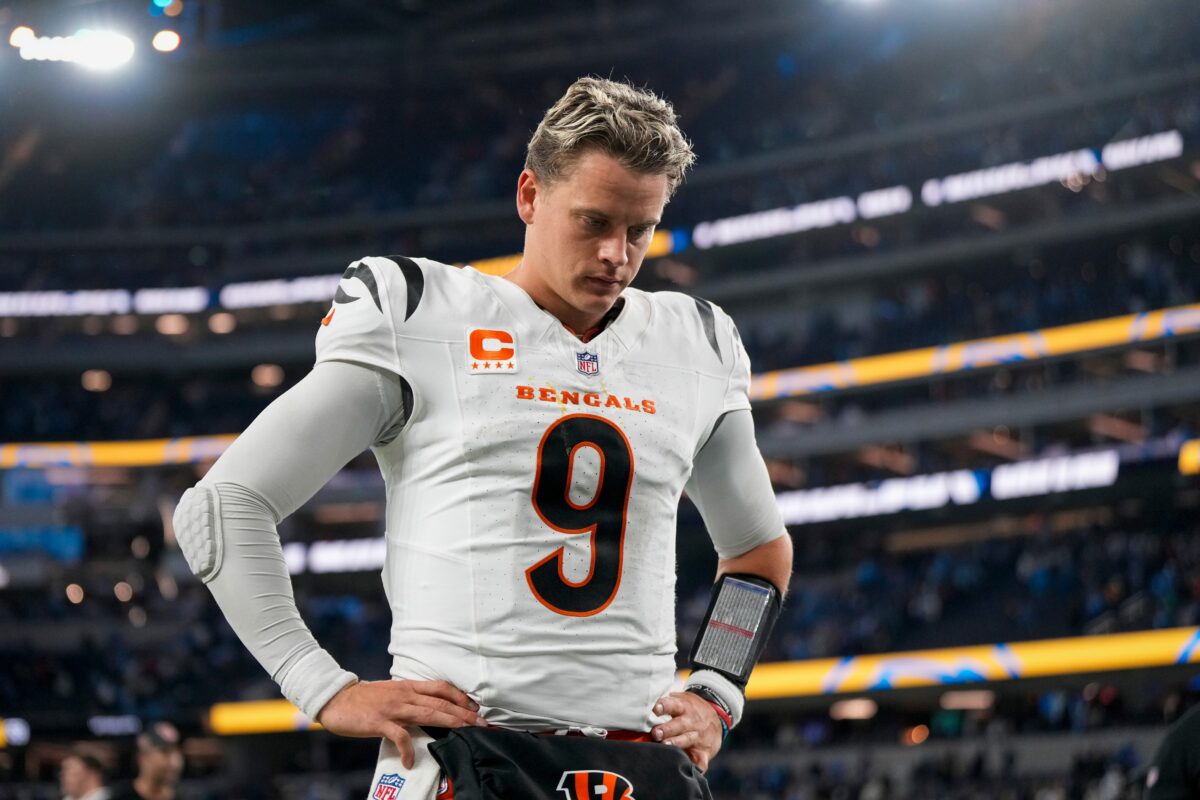 Bengals’ bye week lot was almost empty except for…Joe Burrow’s car