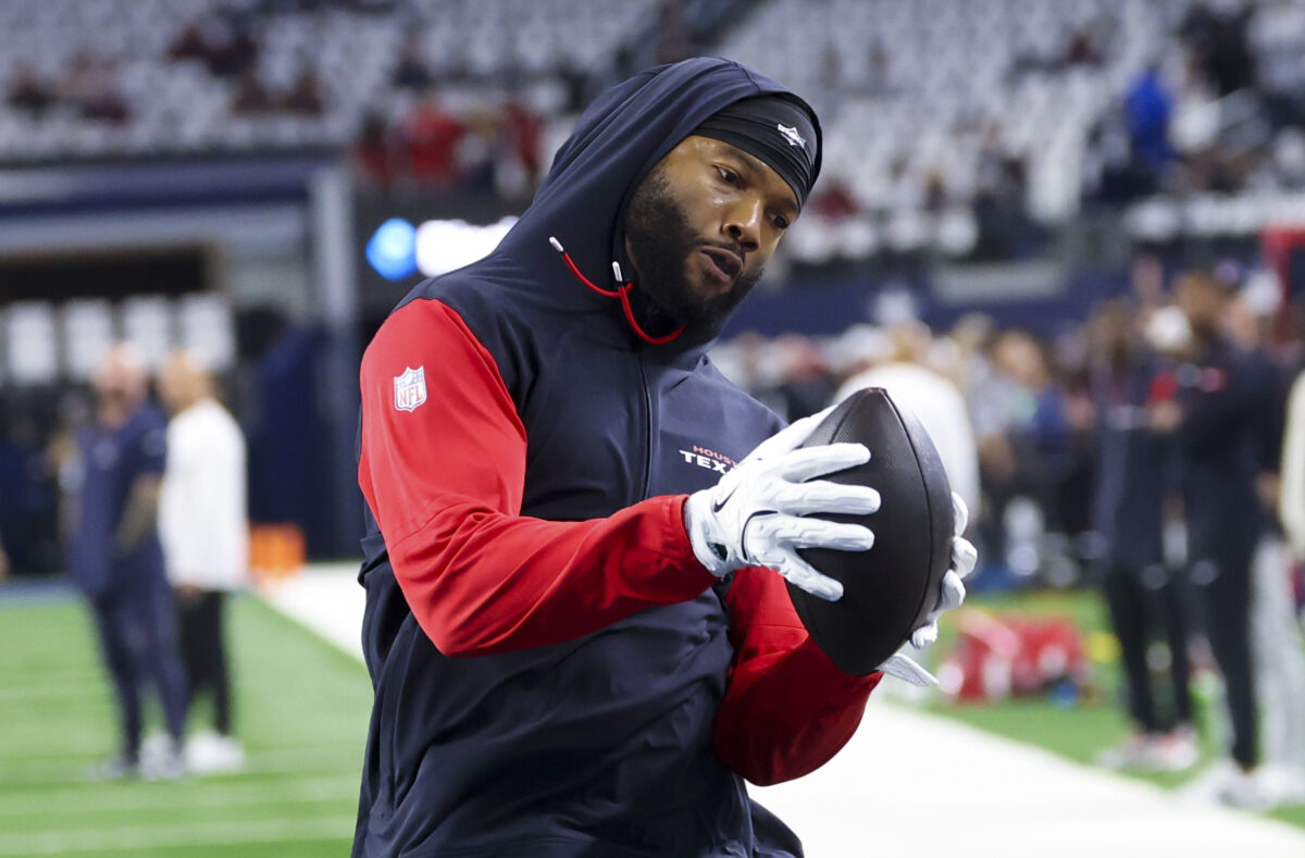 Will Texans WR Nico Collins see more reps vs. Titans?