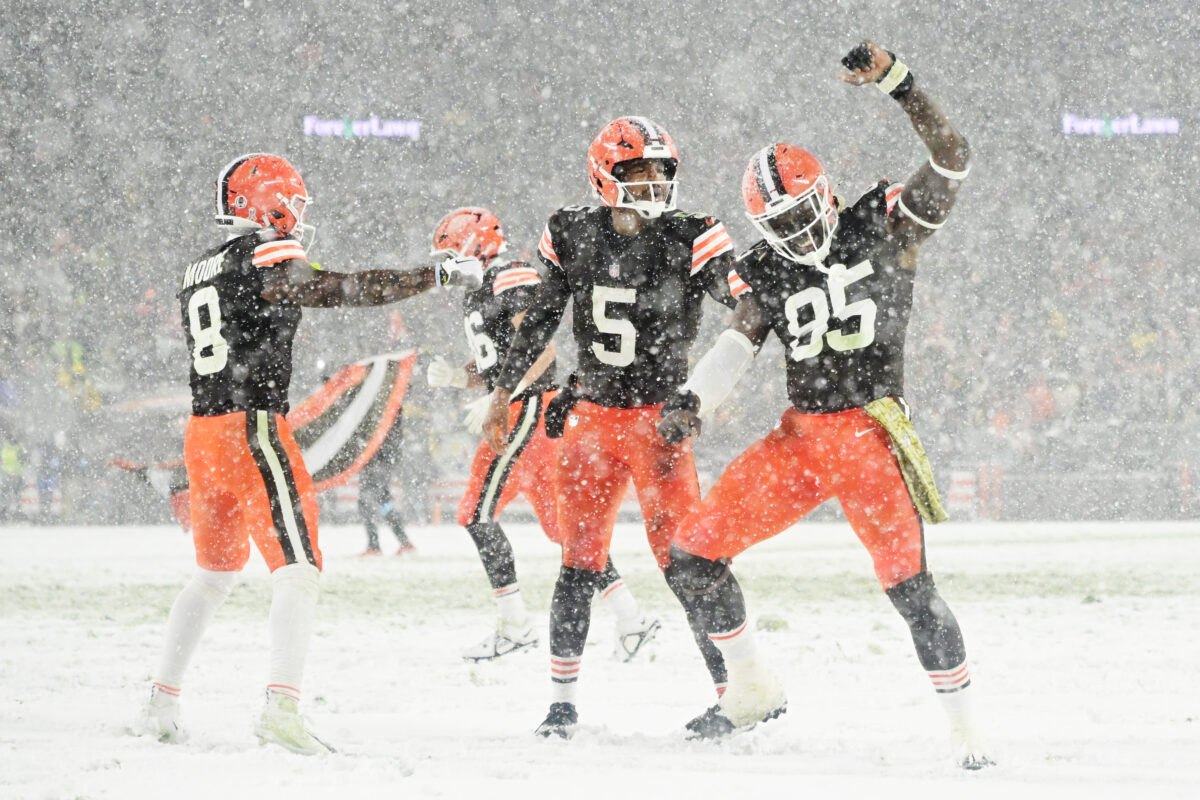 Browns new draft slot revealed after win and more Week 12 action